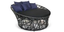 Abstract Loveseat 63"